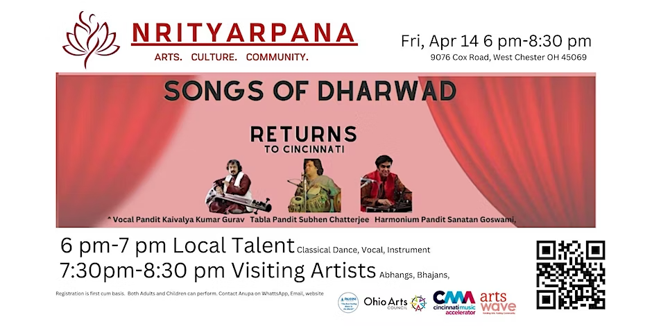 Songs of Dharwad Returns to Nrityarpana School of Performing Arts (NSPA)