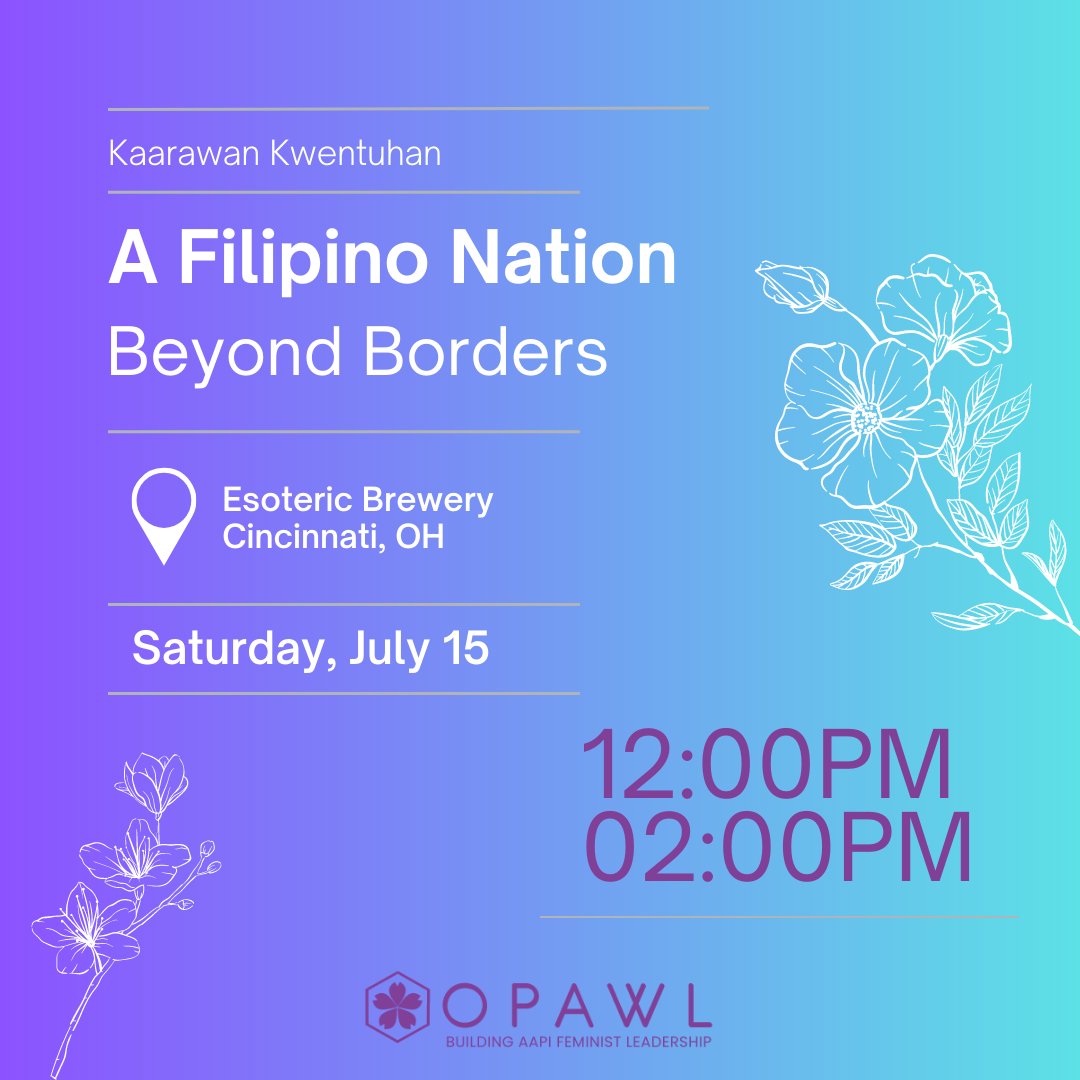 A Filipino Nation Beyond Borders at Esoteric Brewery on Saturday, July 15 from noon to 2 p.m.