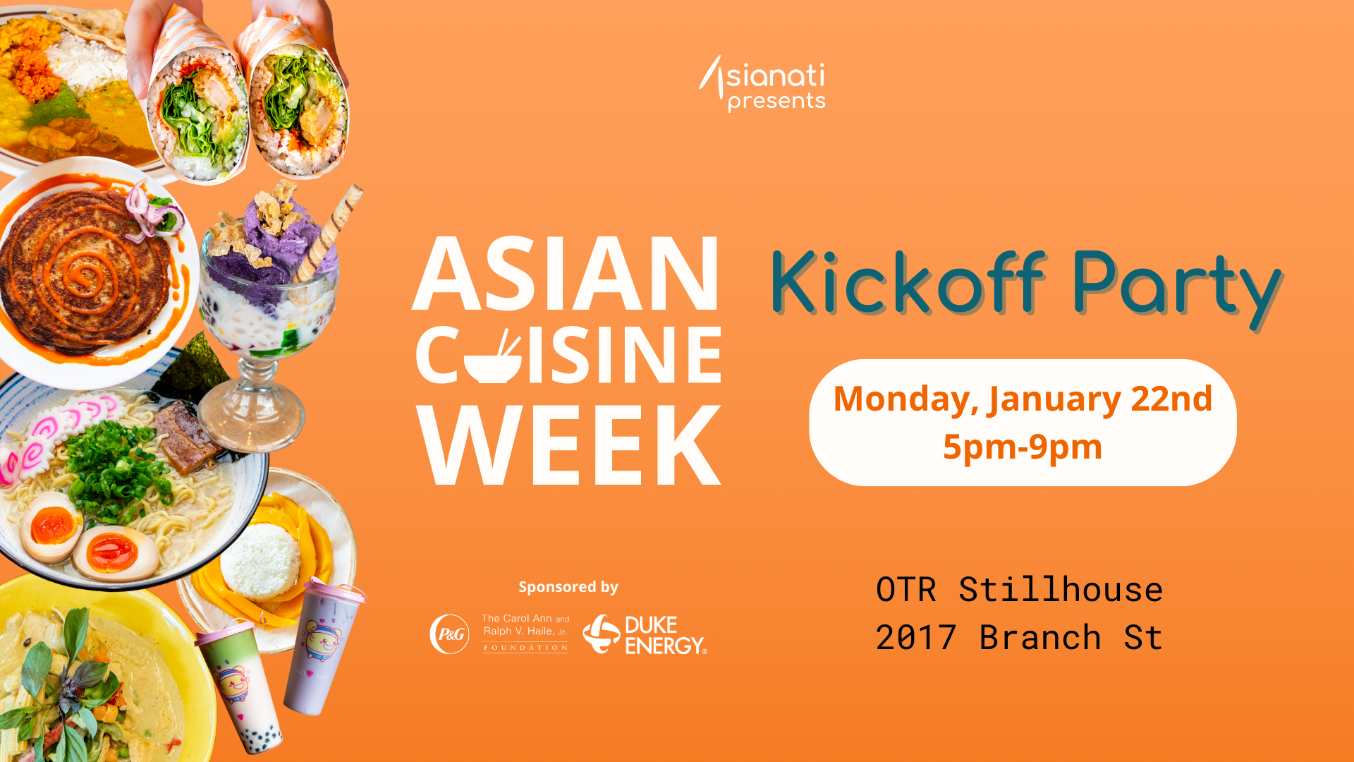 Asian Cuisine Week Kickoff Party