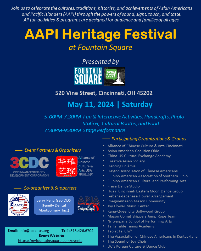 AAPI Heritage Festival 2024 at Fountain Square