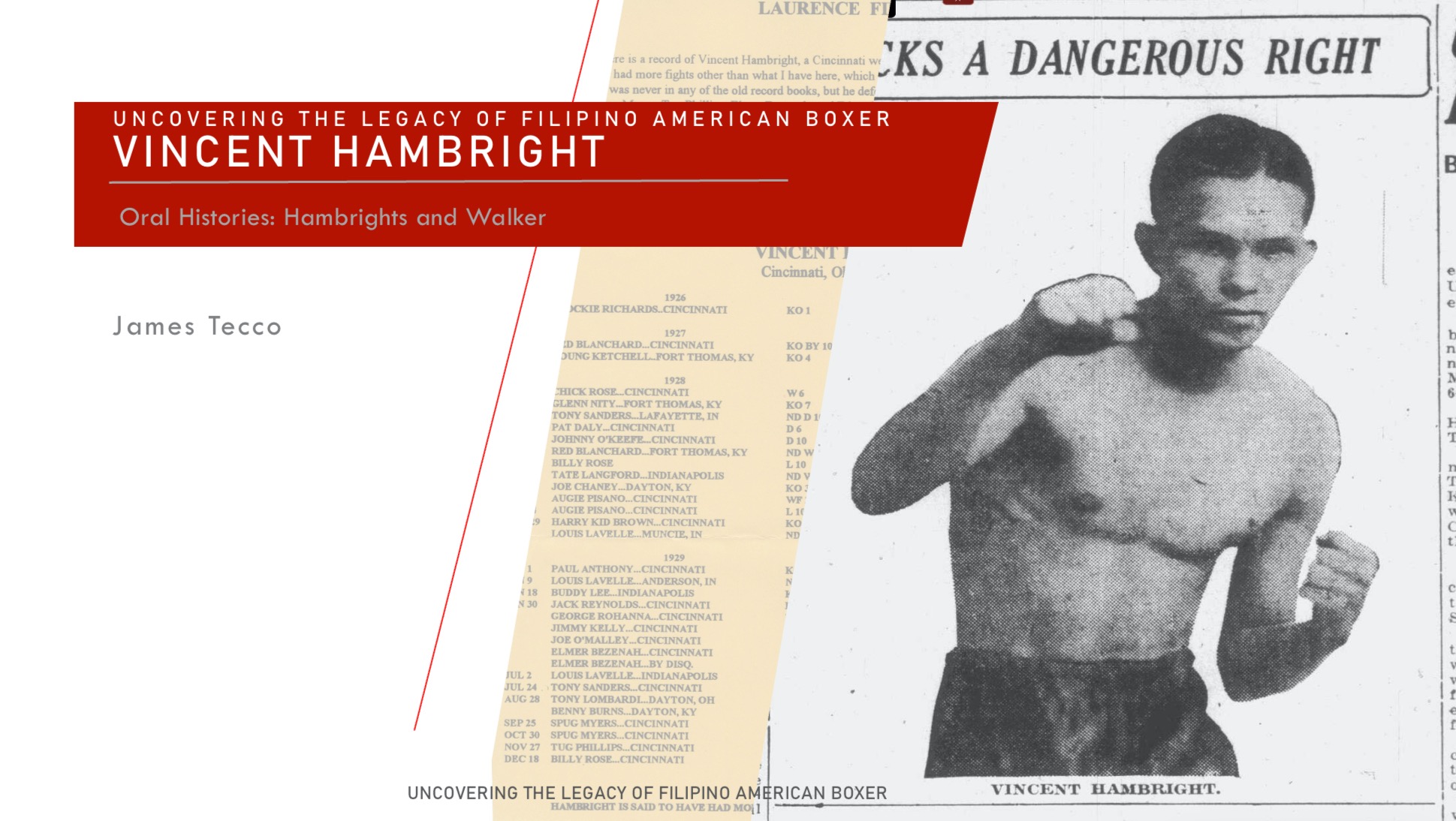 The Life, Times, and Murder of Vincent Hambright